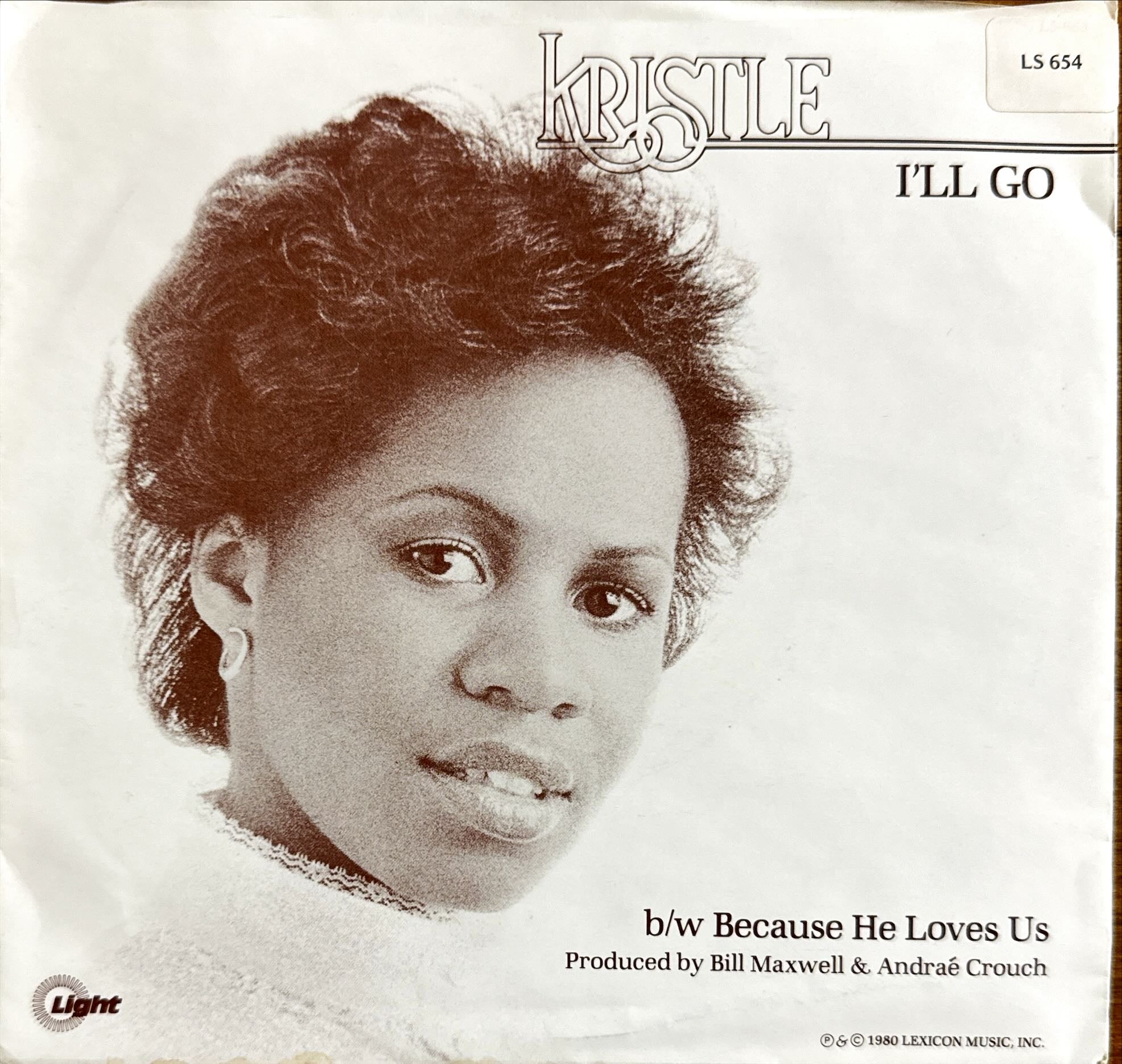 Kristle – I'll Go ( Light Records ) 45 PS – KZRECORD