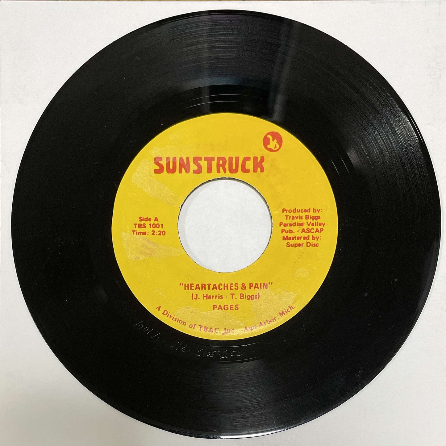 Pages – Heartaches & Pain / Mack ( Sunstruck ) 45