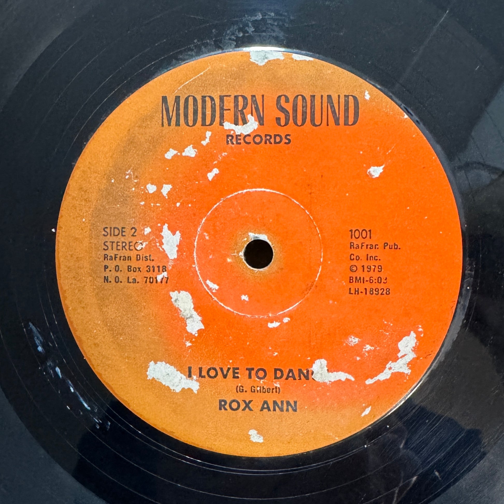 Rox Ann – He's The Greatest Dancer In The Whole World ( Modern Sound Records ) 12inch