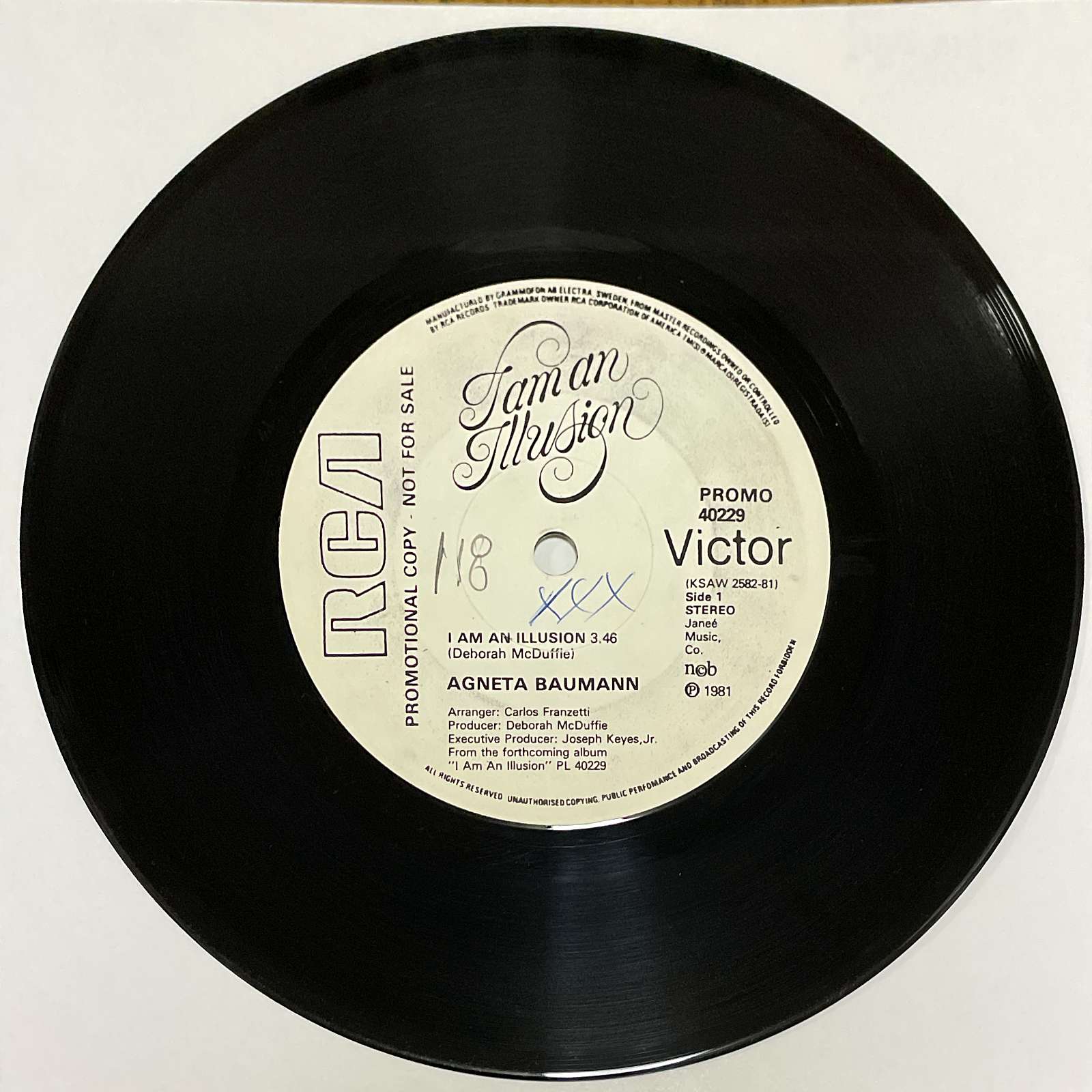 Agneta Baumann – Just The Two Of Us (RCA Victor)