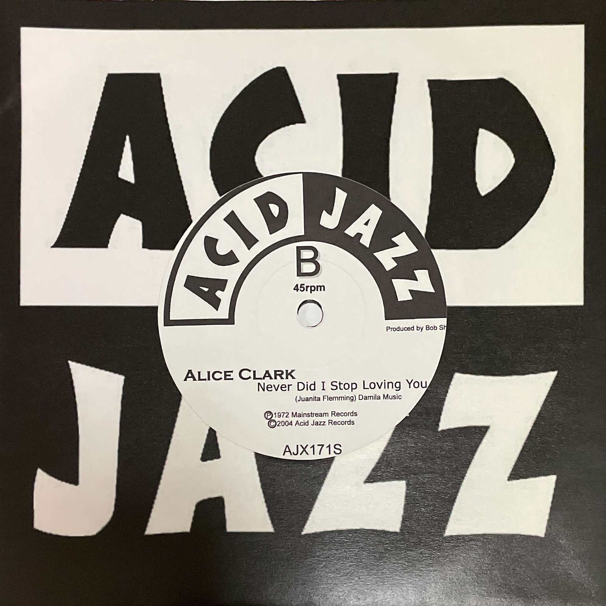 Alice Clark – Don't You Care / Never Did I Stop Loving You (Acid Jazz) 45