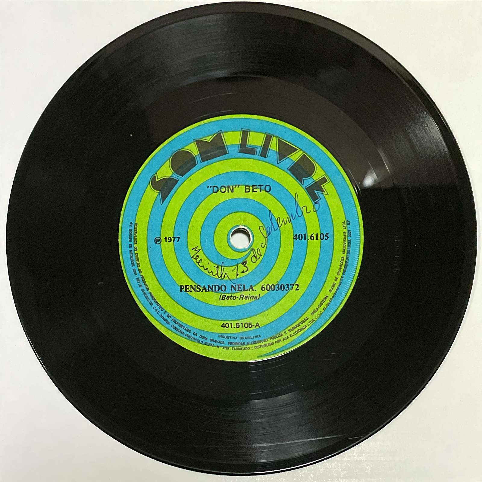 Don Beto – Pensando Nela / Renascendo Em Mim (Som Livre) 45