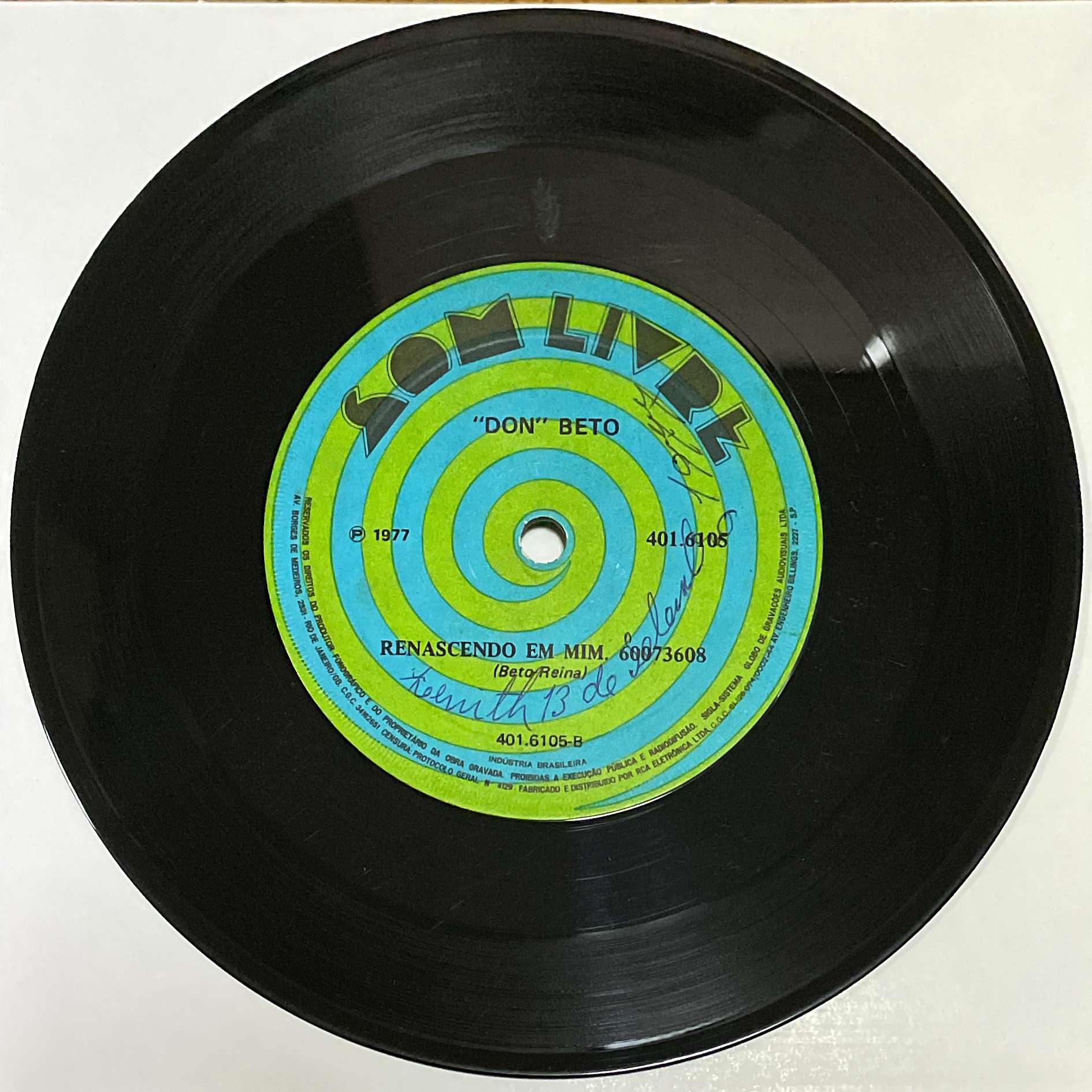 Don Beto – Pensando Nela / Renascendo Em Mim (Som Livre) 45