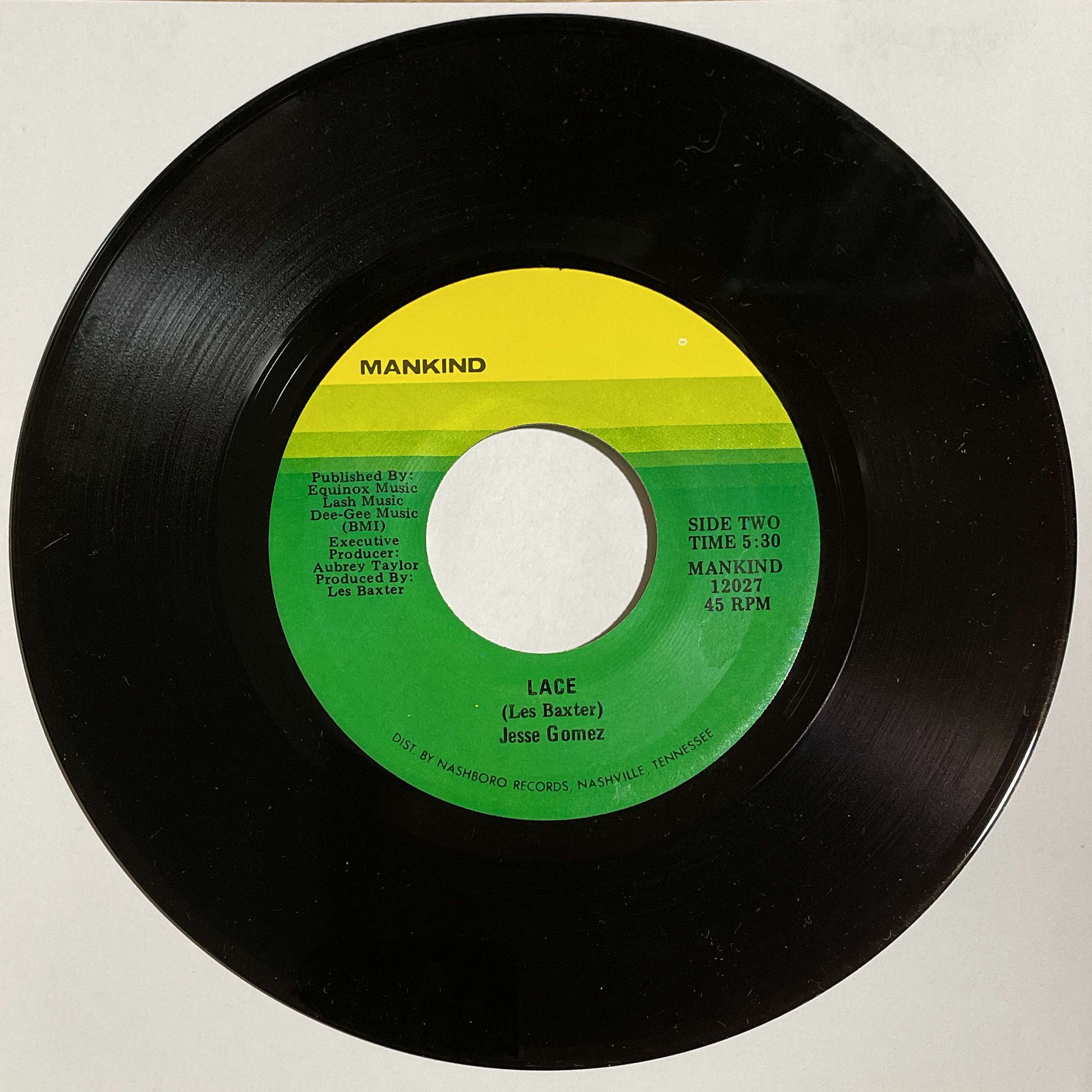 Jesse Gomez – Baby I'm Coming At You / Lace ( Mankind )