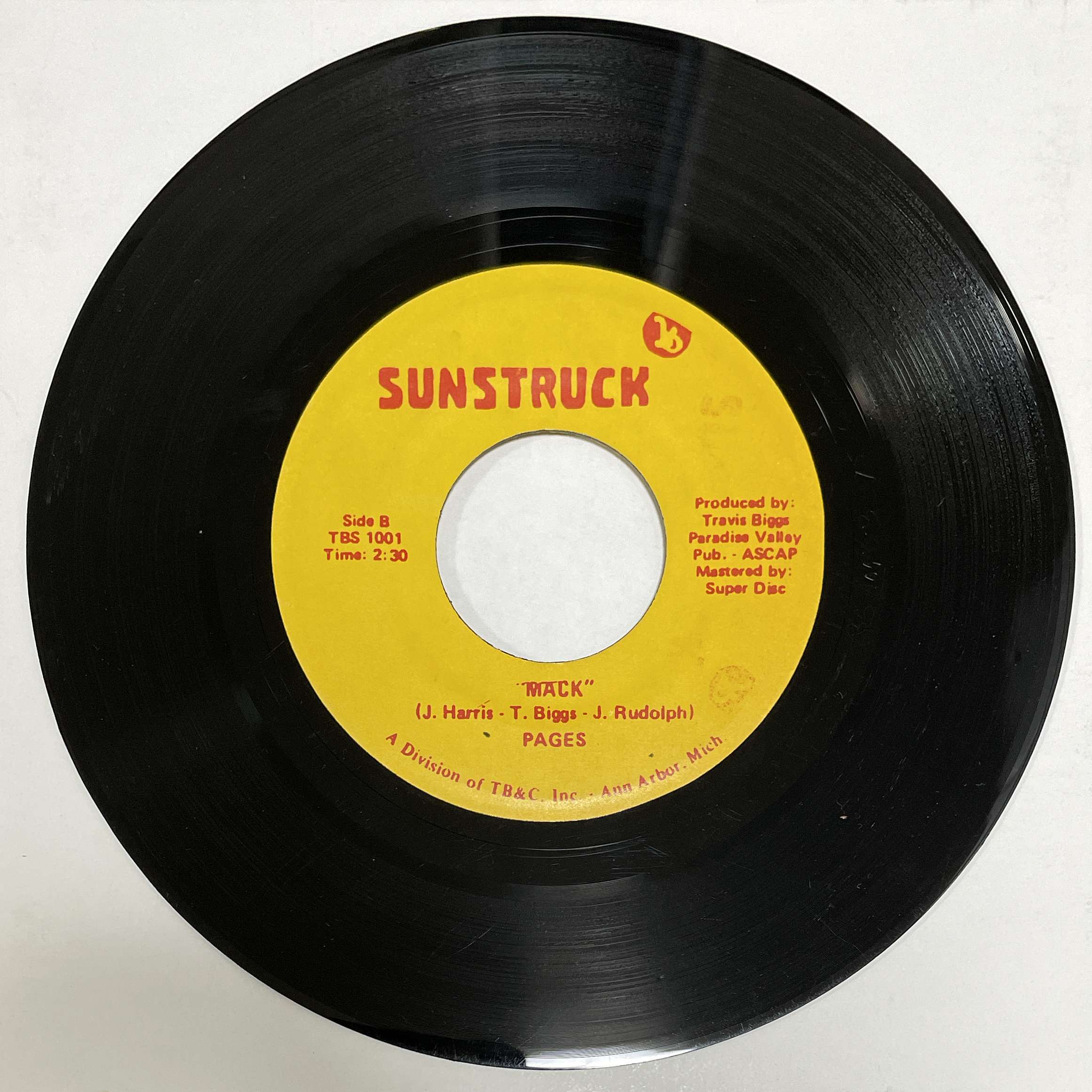 Pages – Heartaches & Pain / Mack ( Sunstruck ) 45