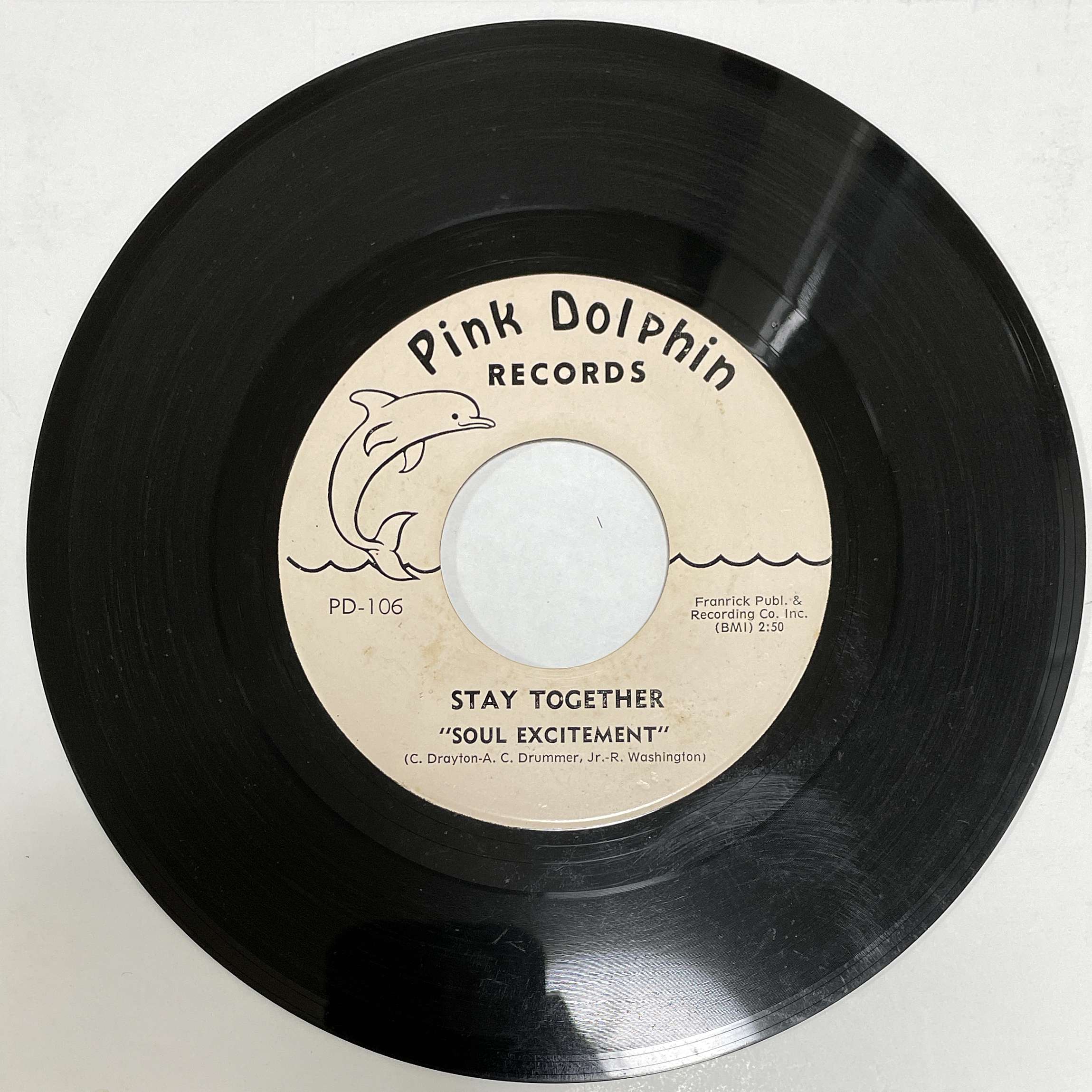 Soul Excitement – Smile / Stay Together ( Pink Dolphin Records ) 45