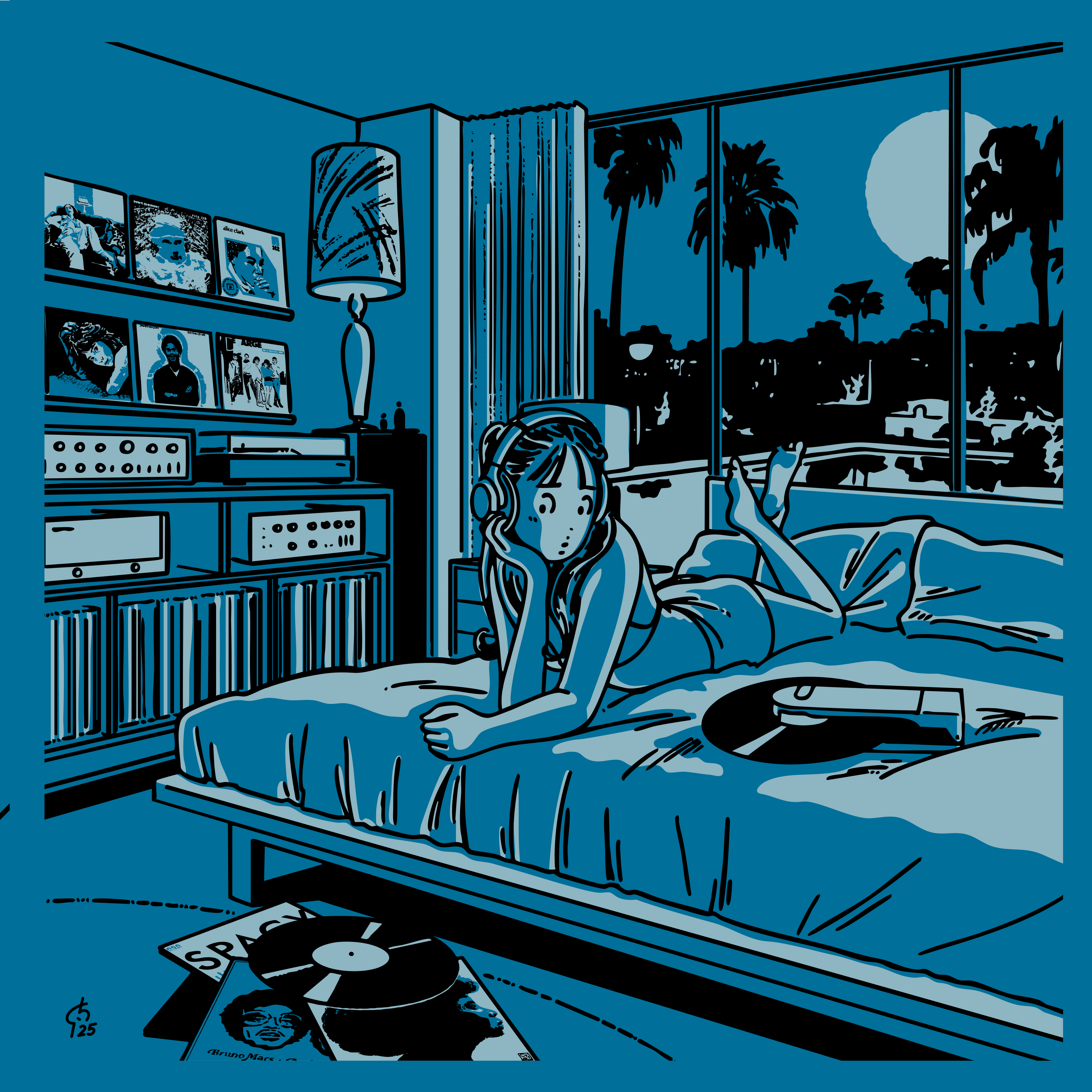 [予約商品] KAZAHAYA - Bedtime Soul Beats ( LP / Vinyl )