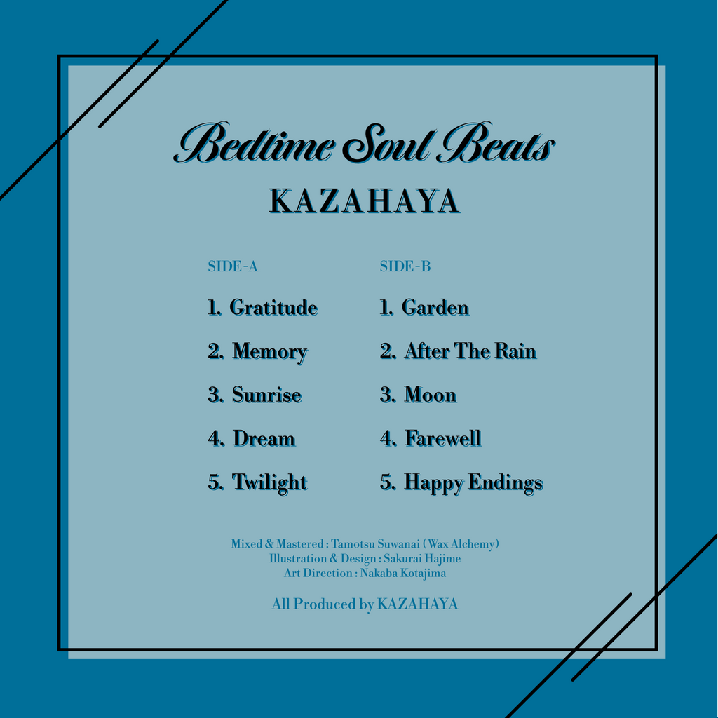 KAZAHAYA - Bedtime Soul Beats ( LP / Vinyl )