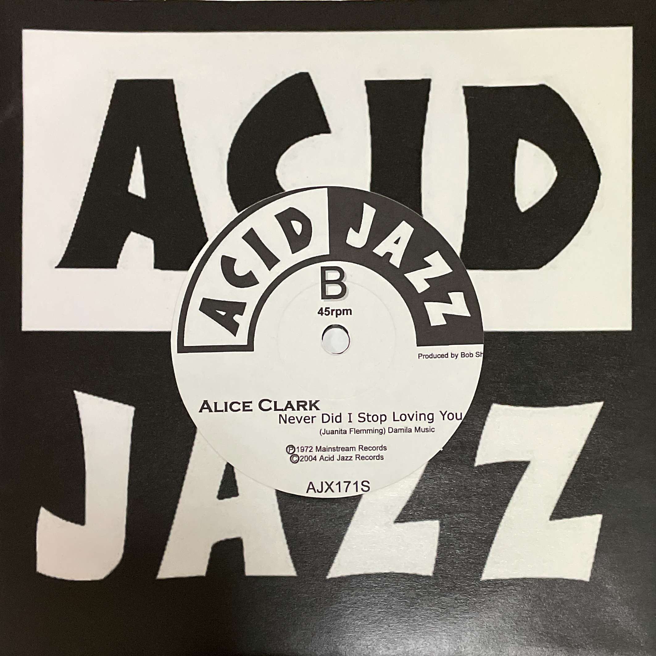 Alice Clark – Don't You Care / Never Did I Stop Loving You ( Acid Jazz ) 45