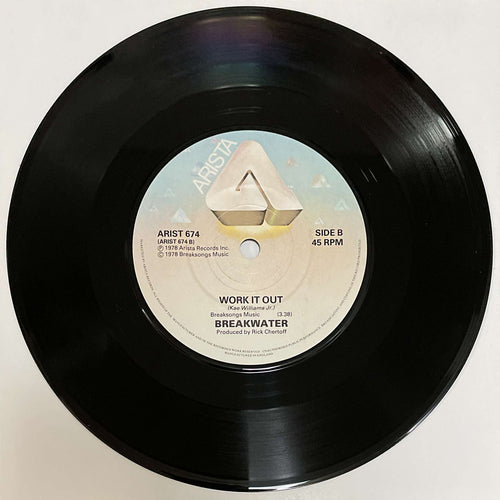 Breakwater – Say You Love Me Girl / Work It Out ( Arista ) 45