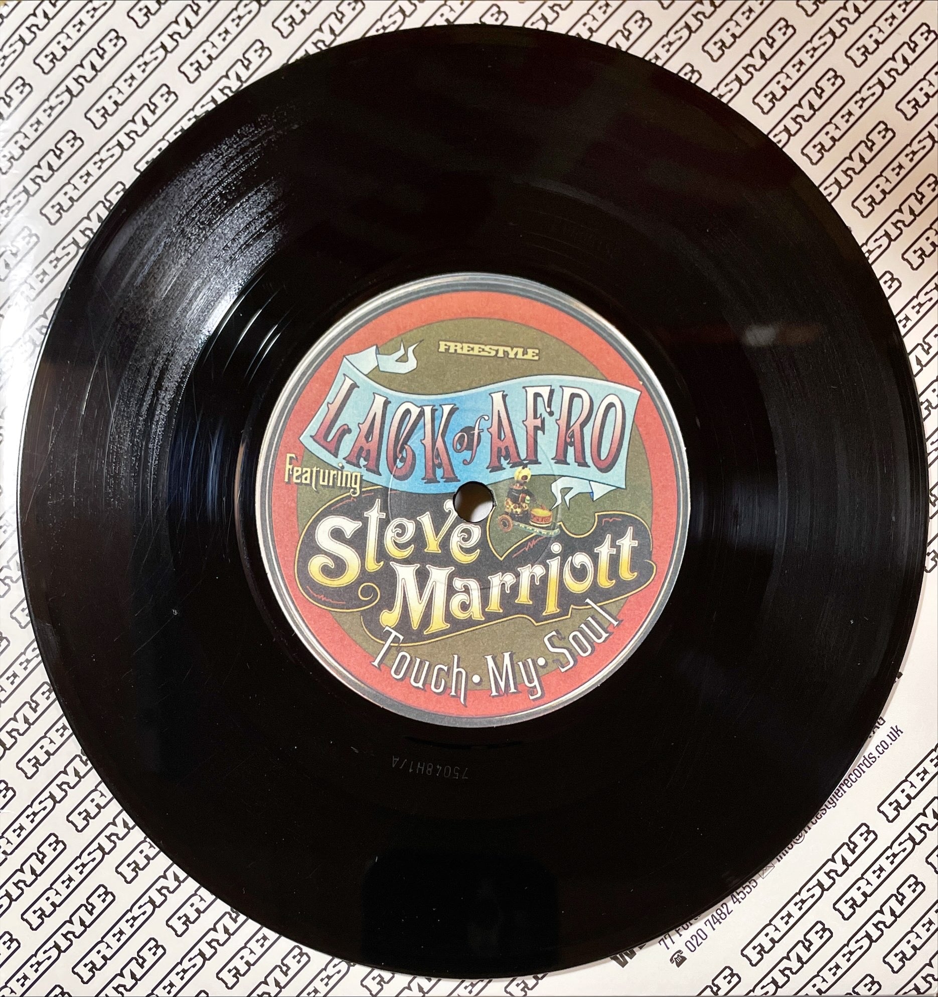 Lack Of Afro - The Outsider / Touch My Soul ( Freestyle )