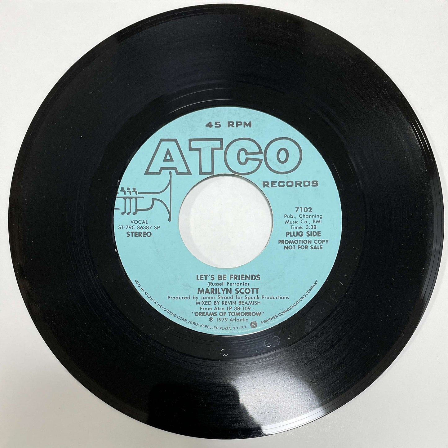Marilyn Scott – Let's Be Friends ( ATCO Records ‎) 45