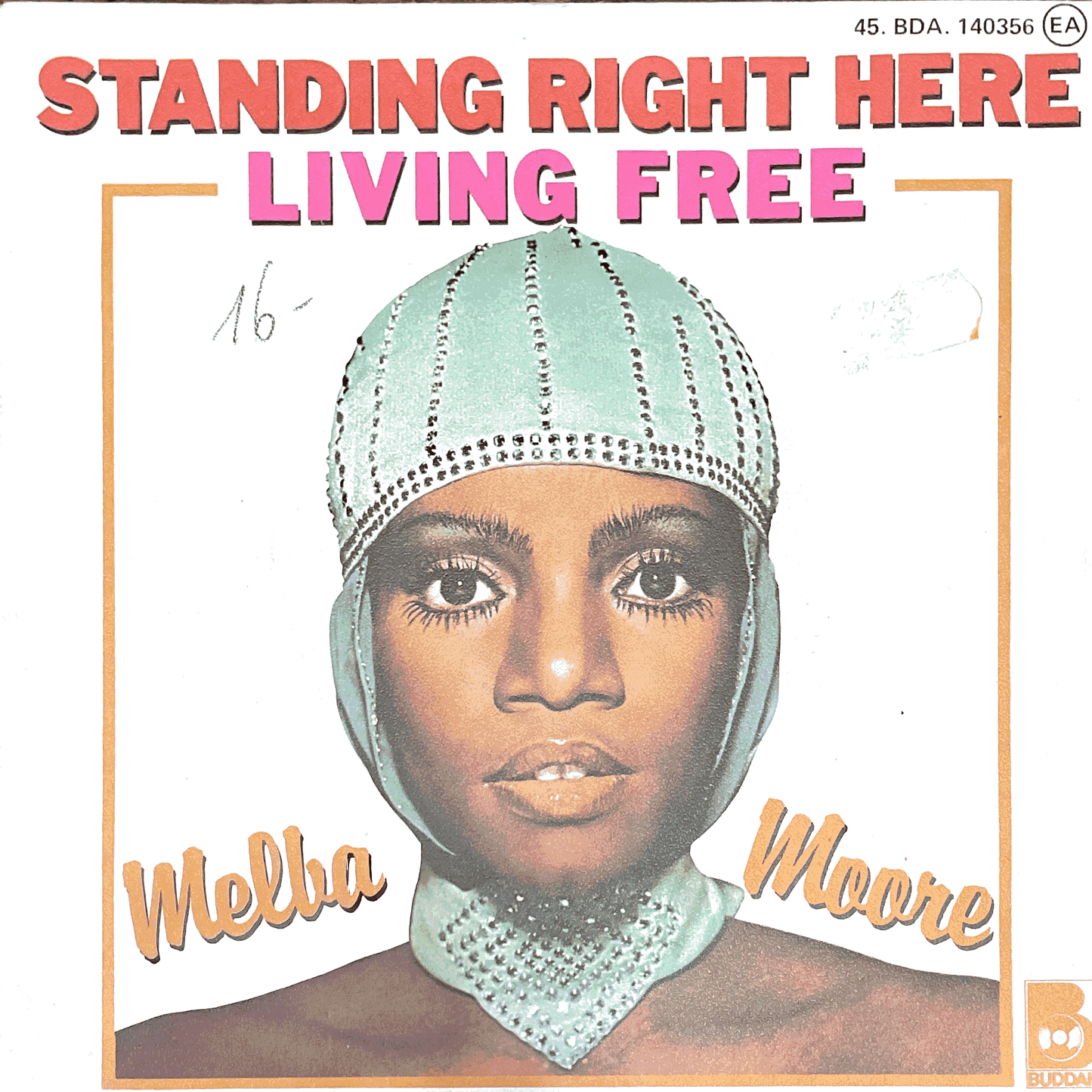 Melba Moore ‎– Standing Right Here ( Buddah Records ) 45