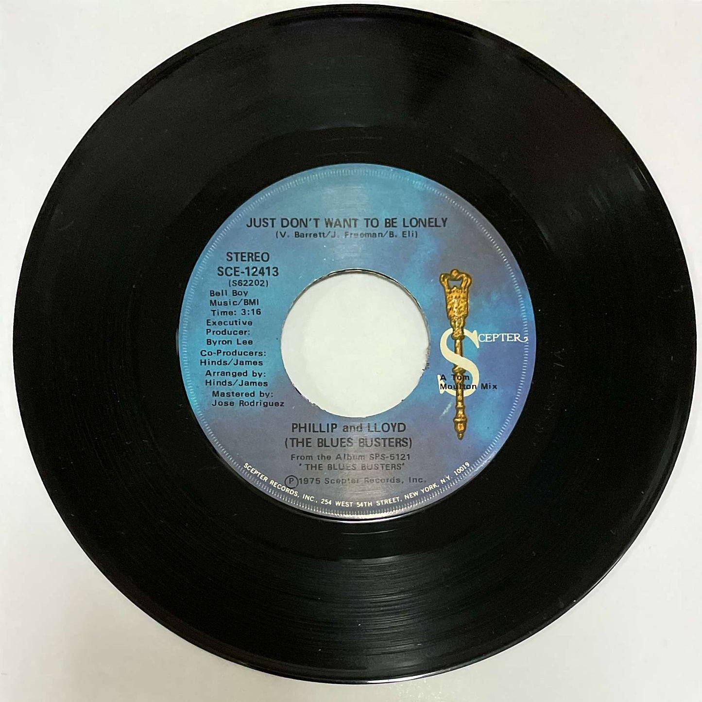 Phillip And Lloyd "The Blues Busters" ‎– Baby, I'm Sorry ( Scepter Records ) 45