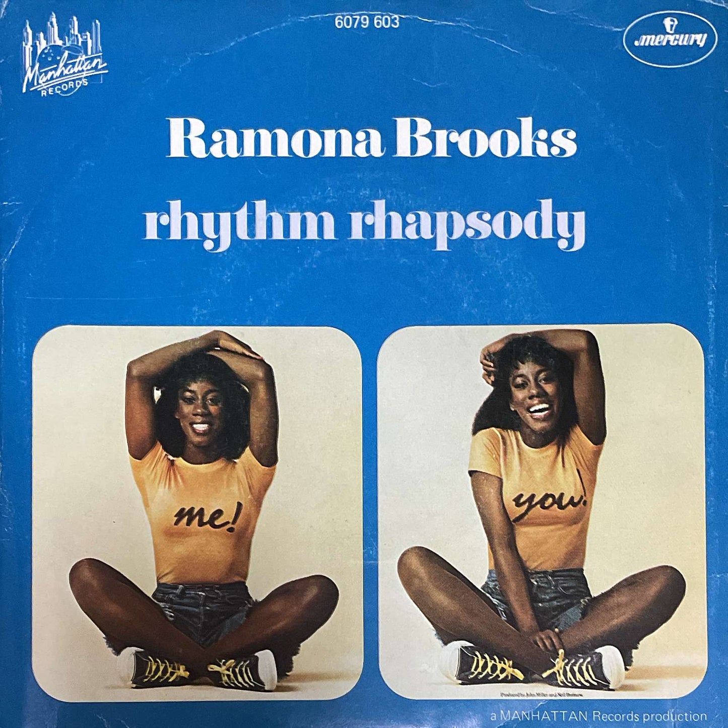 Ramona Brooks - Rhythm Rhapsody ( Manhattan Records ‎) 45 PS