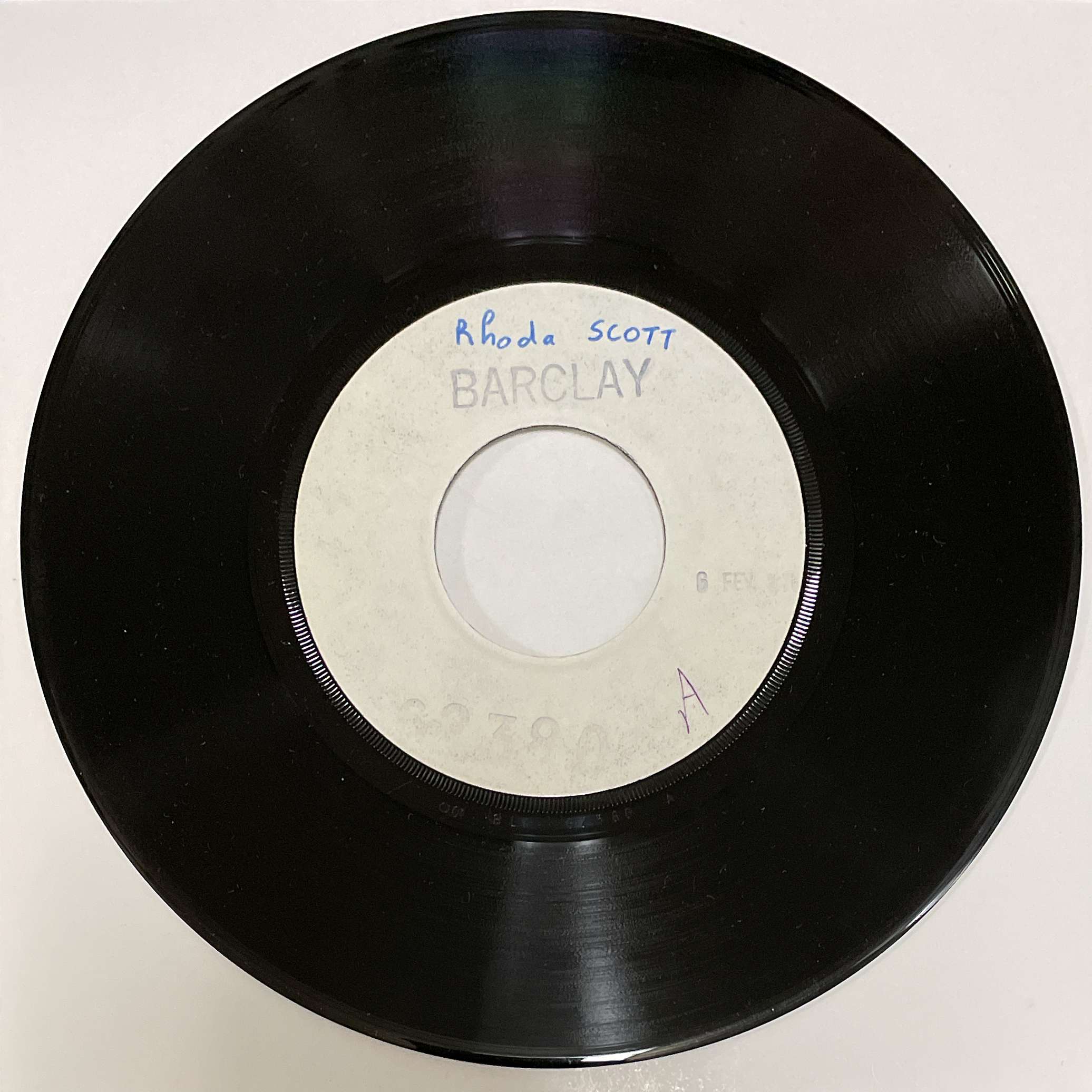 Rhoda Scott – C'Est Si Bon / Le Coeur Bleu ( Barclay Promo ) 45