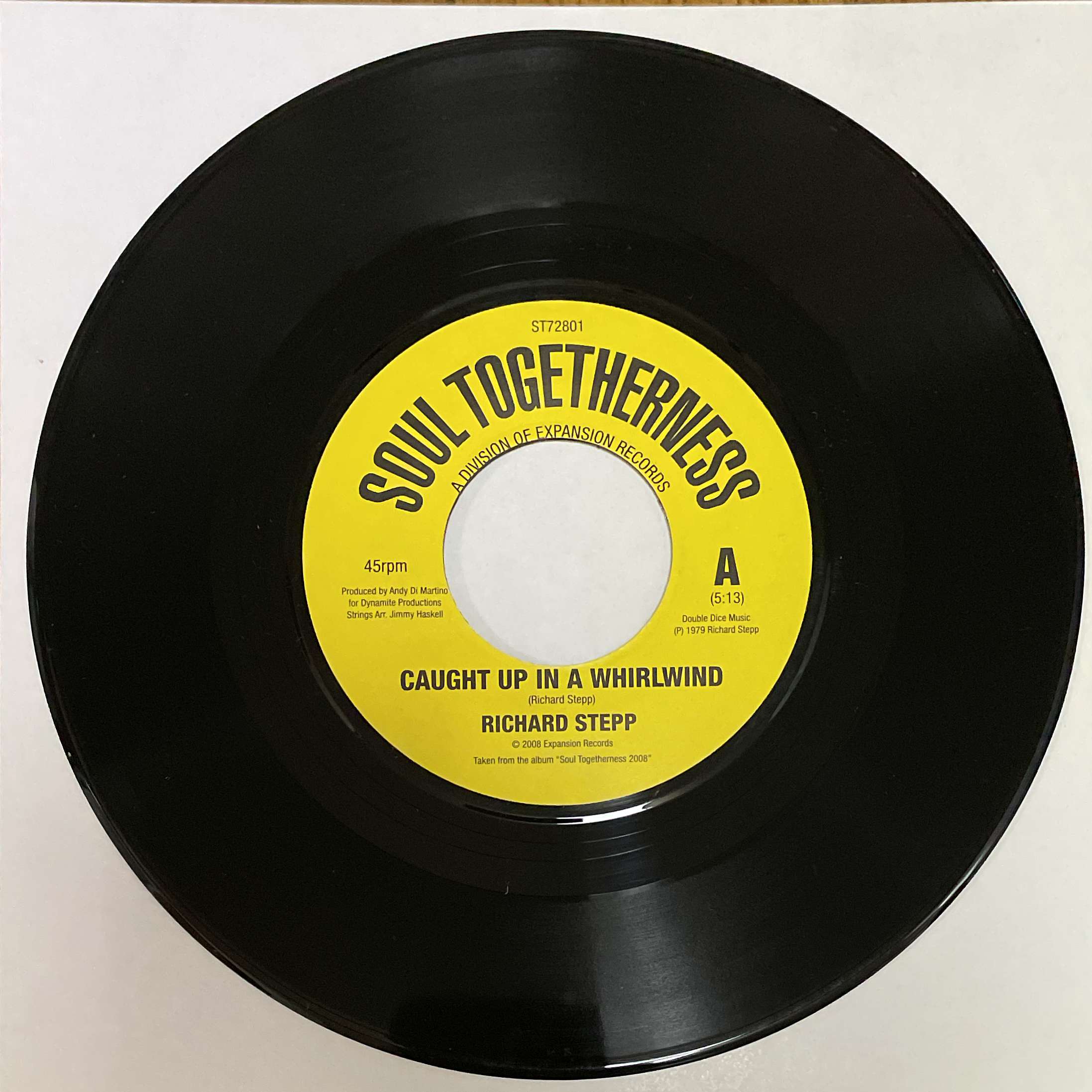 Richard Stepp – Caught Up In A Whirlwind / When We Meet Again ( Expansion ) 45