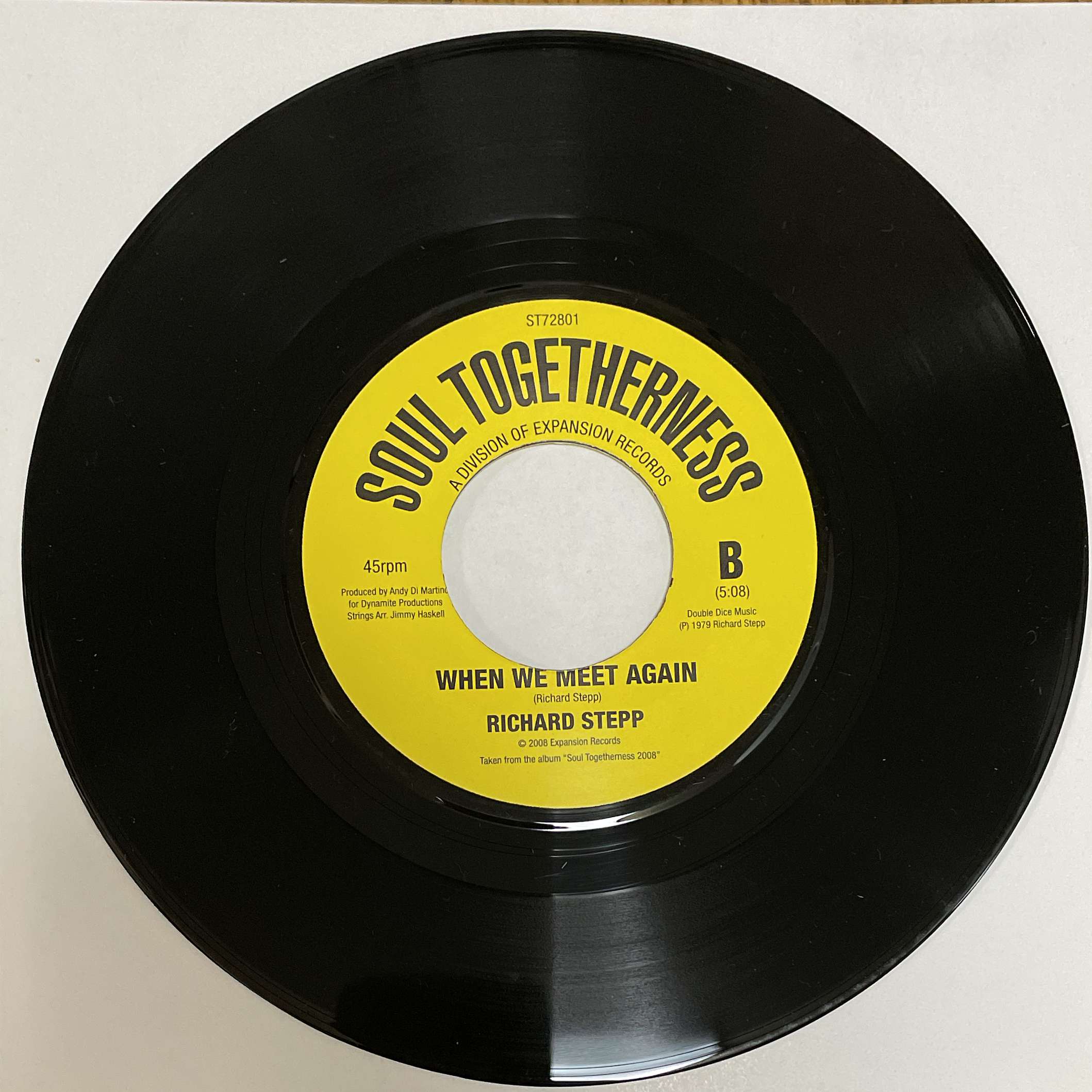 Richard Stepp – Caught Up In A Whirlwind / When We Meet Again ( Expansion ) 45