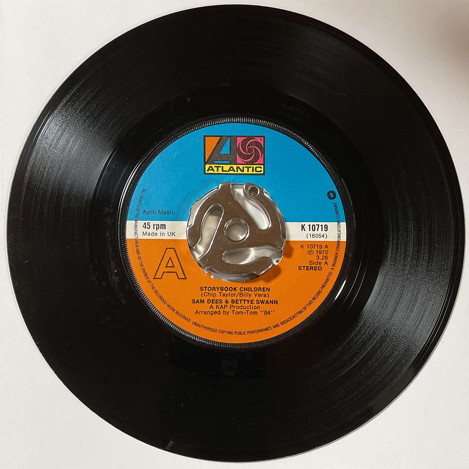 Sam Dees & Bettye Swann - Just As Sure ( Atlantic )