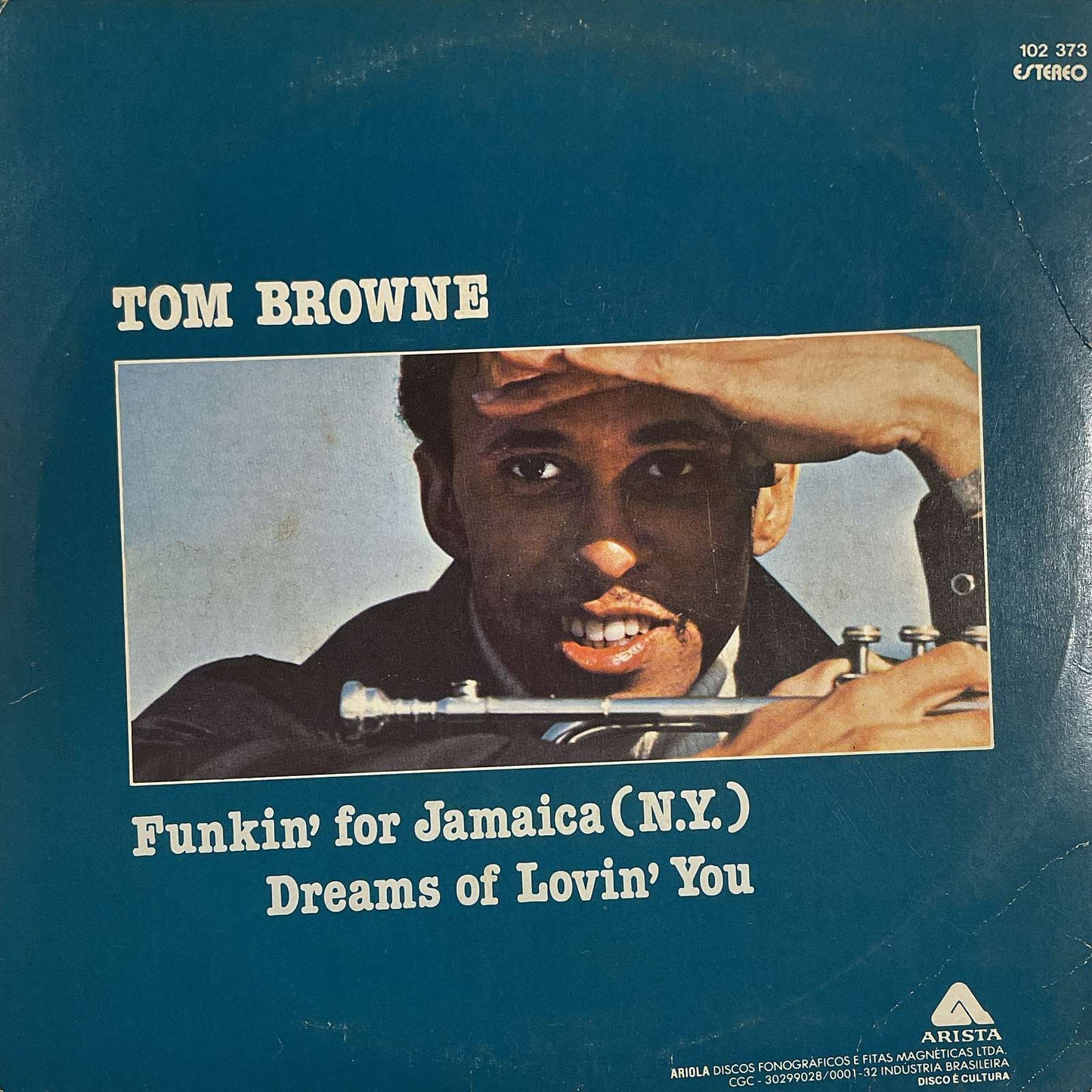 Tom Browne ‎– Funkin For Jamaica N.Y. ( Arista / Brazil )
